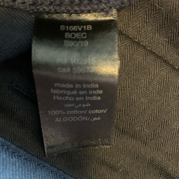 John Varvatos Navy Blue Shorts US34 - Picture 3 of 3